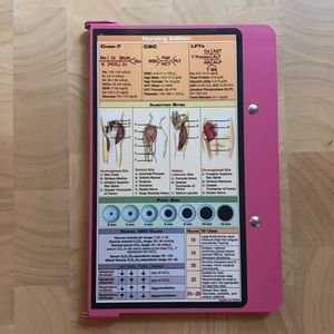 Nursing white coat clipboard